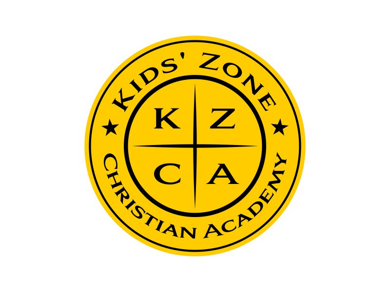 Kids' Zone Christian Academy logo design by done