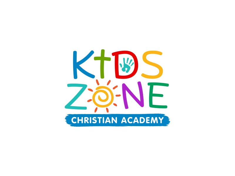 Kids' Zone Christian Academy logo design by ingepro
