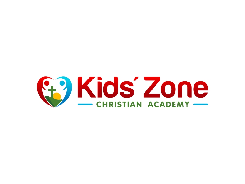 Kids' Zone Christian Academy logo design by ingepro