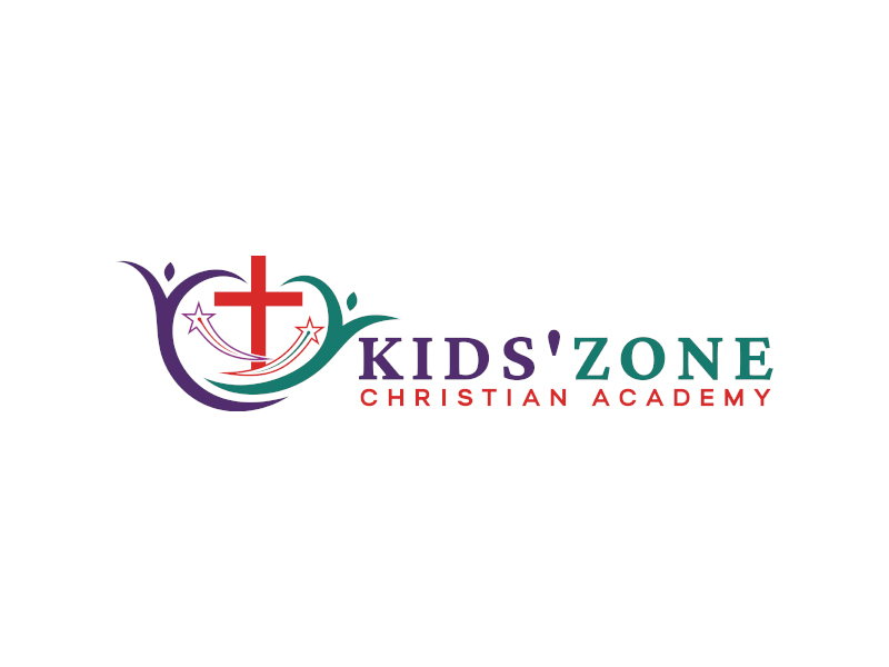 Kids' Zone Christian Academy logo design by planoLOGO