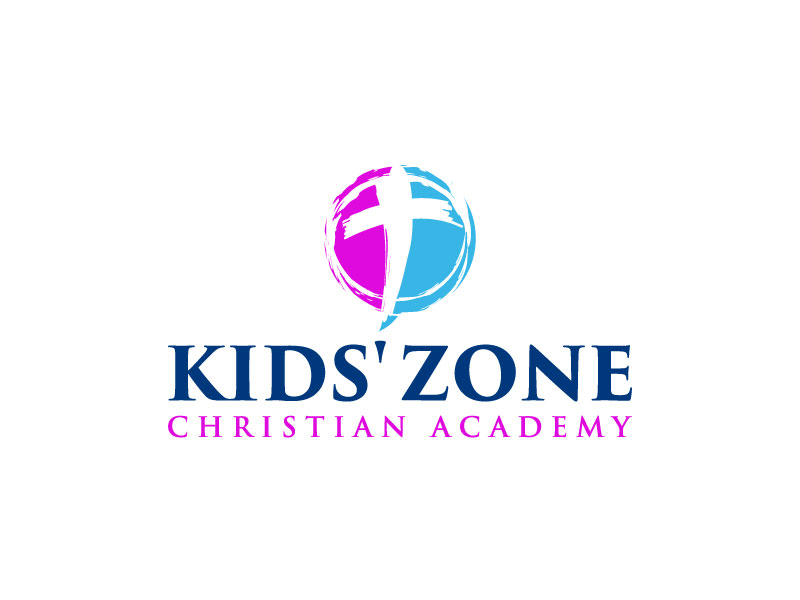 Kids' Zone Christian Academy logo design by aryamaity
