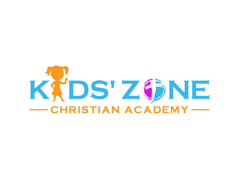 Kids' Zone Christian Academy logo design by aryamaity
