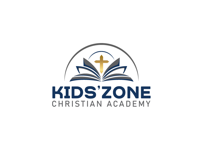 Kids' Zone Christian Academy logo design by Ebad uddin