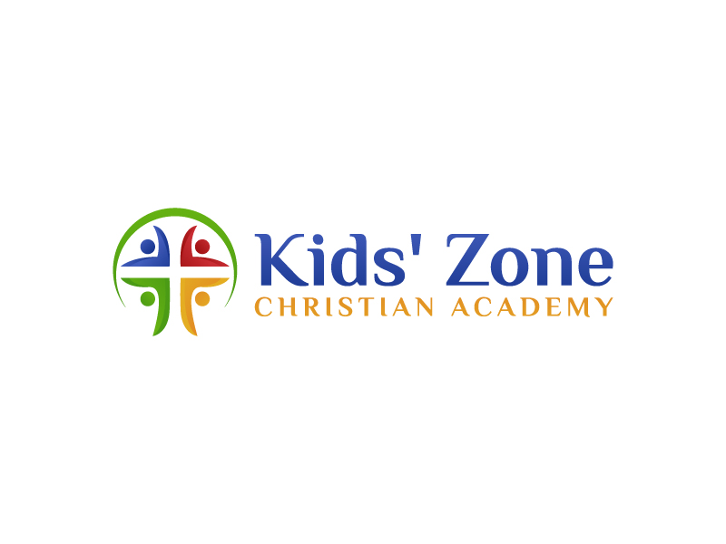 Kids' Zone Christian Academy logo design by akilis13