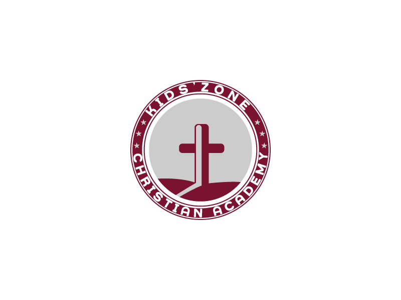 Kids' Zone Christian Academy logo design by Ebad uddin