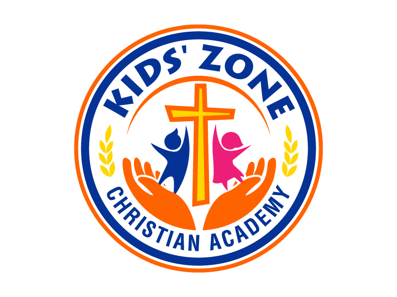 Kids' Zone Christian Academy logo design by jaize