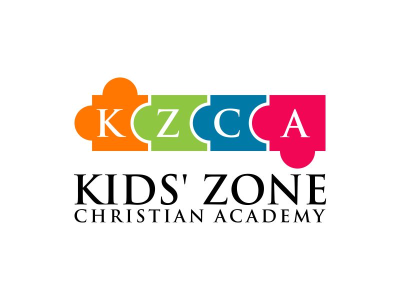 Kids' Zone Christian Academy logo design by dewipadi