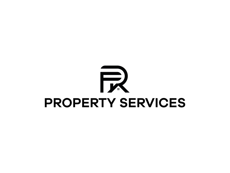 R & F property Services logo design by violin