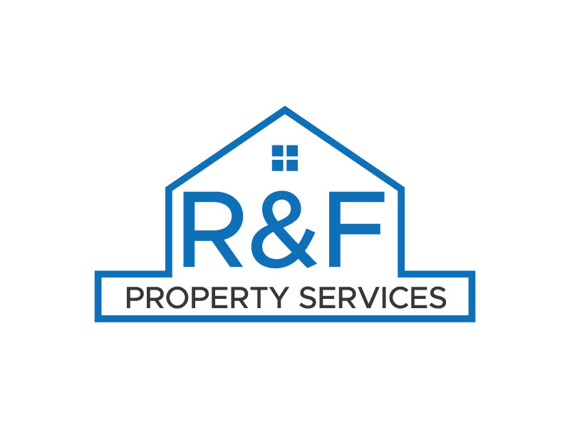 R & F property Services logo design by MuhammadSami