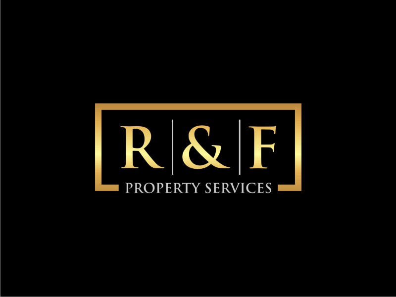 R & F property Services logo design by Neng Khusna