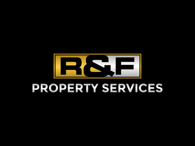 R & F property Services logo design by rizuki