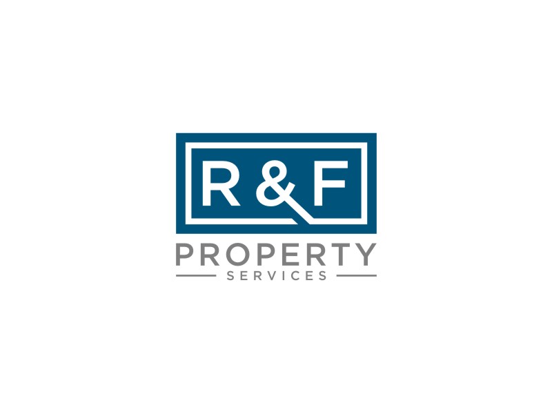 R & F property Services logo design by jancok