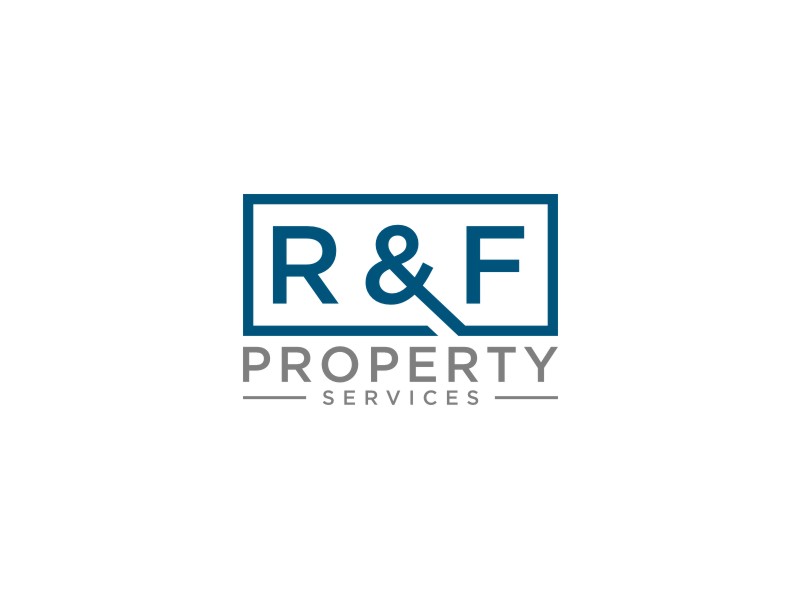 R & F property Services logo design by jancok