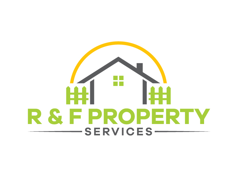 R & F property Services logo design by Kirito