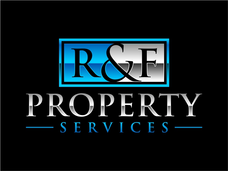 R & F property Services logo design by cintoko
