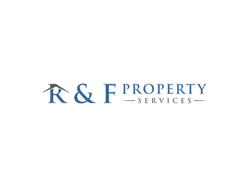 R & F property Services logo design by cocote