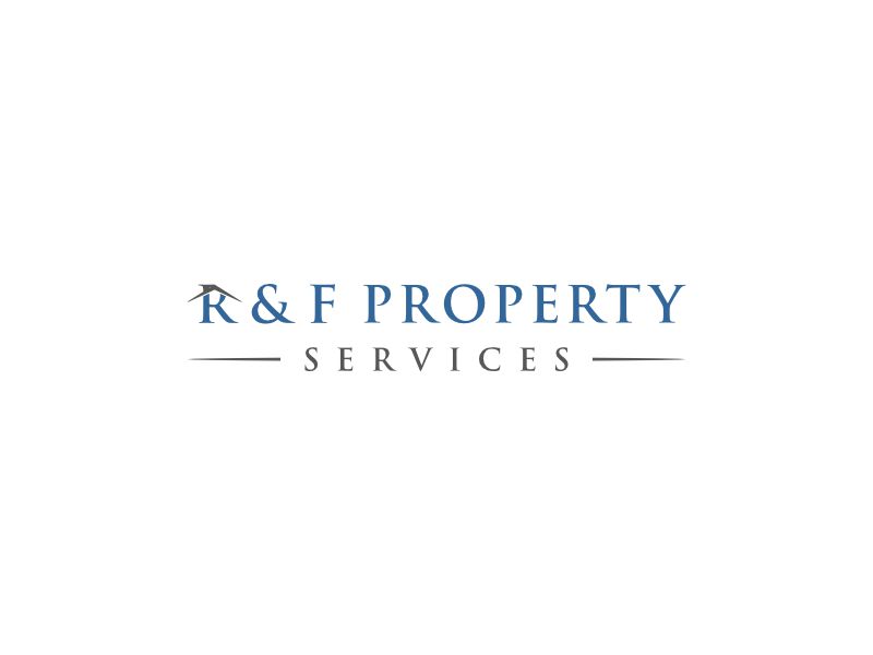 R & F property Services logo design by cocote