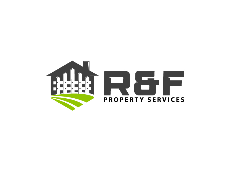 R & F property Services logo design by Koushik