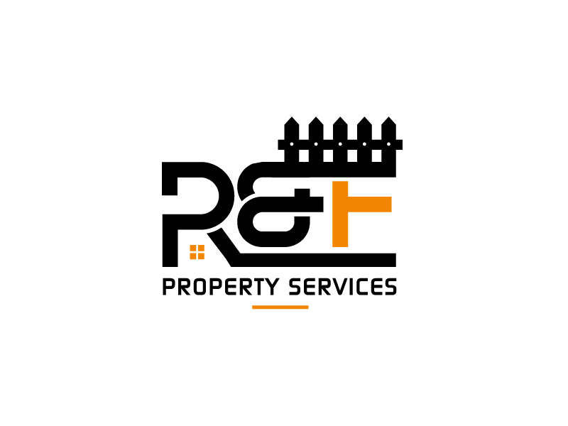 R & F property Services logo design by Koushik