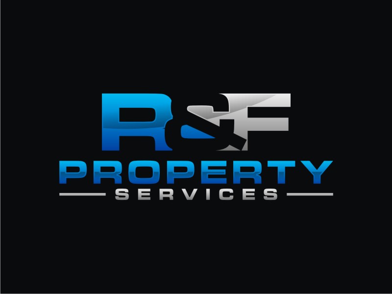 R & F property Services logo design by Artomoro