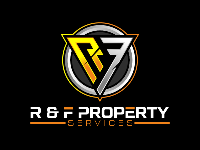 R & F property Services logo design by czars
