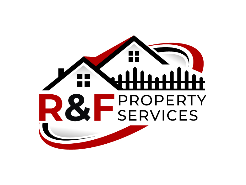 R & F property Services logo design by sanworks