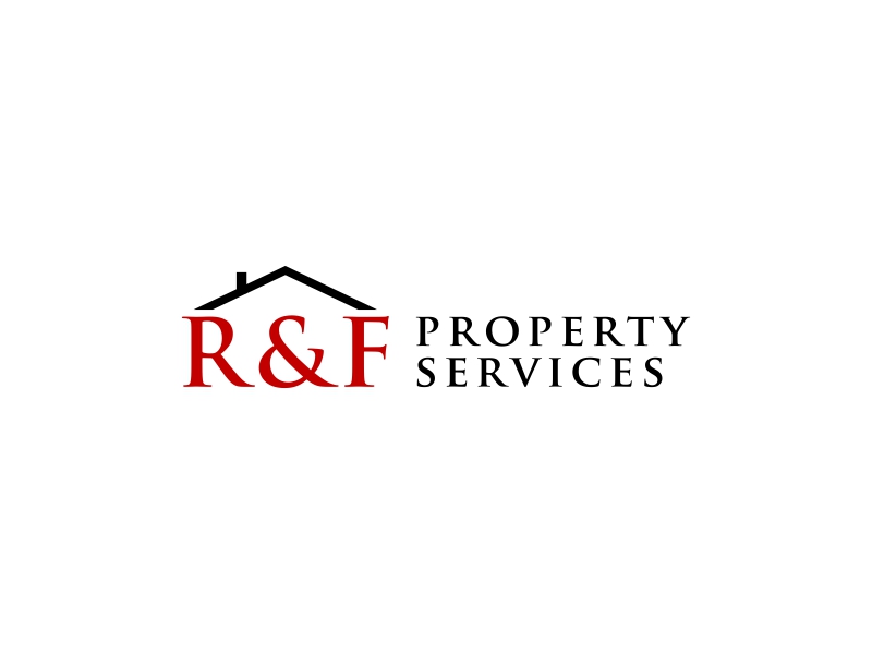 R & F property Services logo design by ingepro