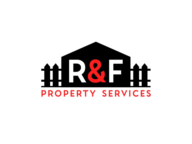 R & F property Services logo design by ingepro