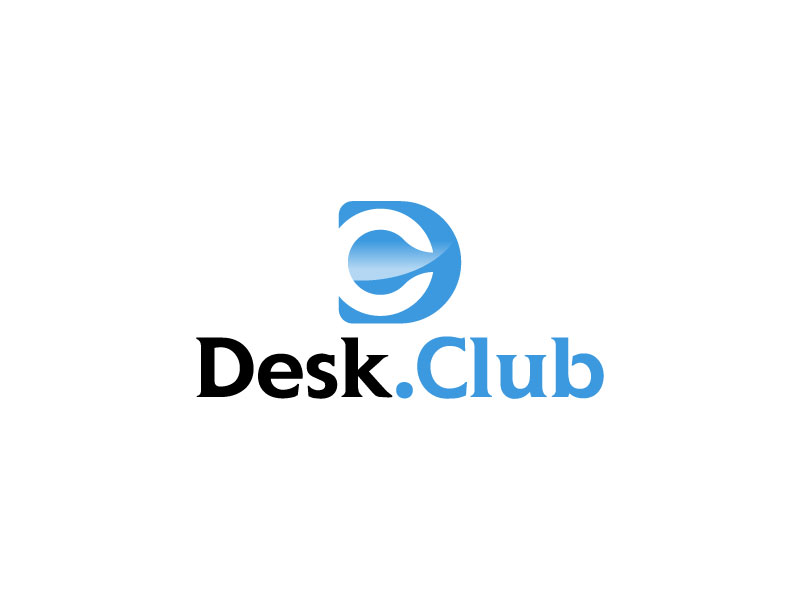 Desk.Club logo design by aryamaity