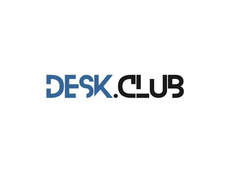 Desk.Club logo design by Artomoro
