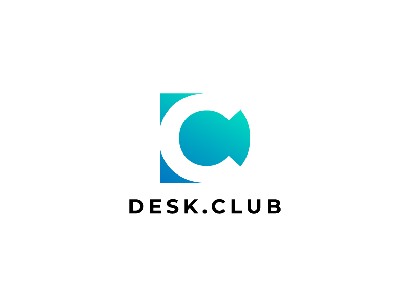 Desk.Club logo design by wongndeso