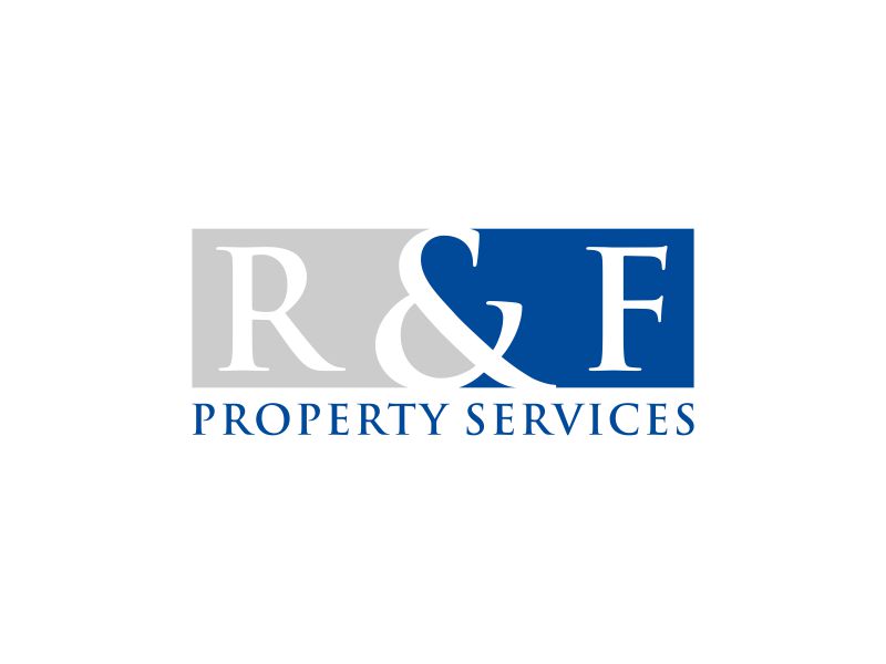 R & F property Services logo design by berkah271