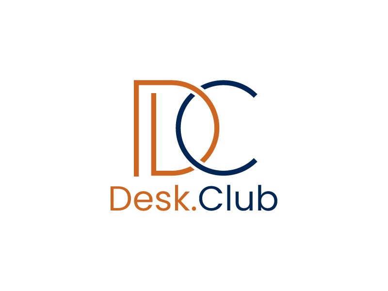 Desk.Club logo design by gateout