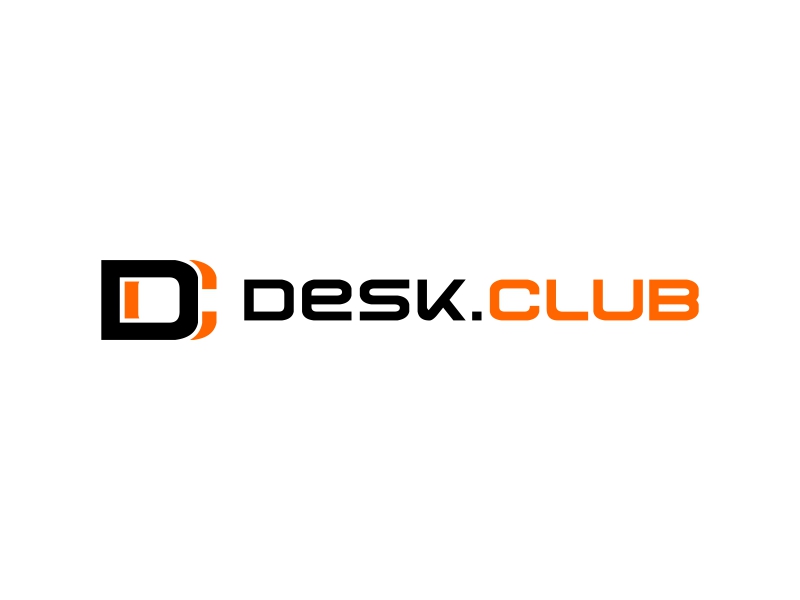 Desk.Club logo design by ubai popi