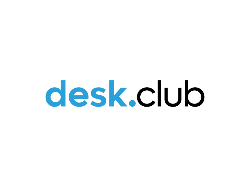 Desk.Club logo design by Fear