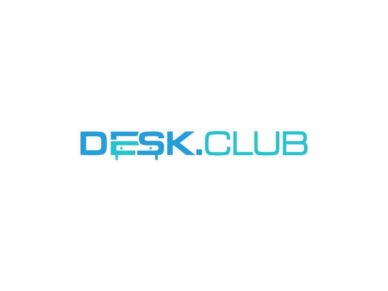 Desk.Club logo design by zegeningen