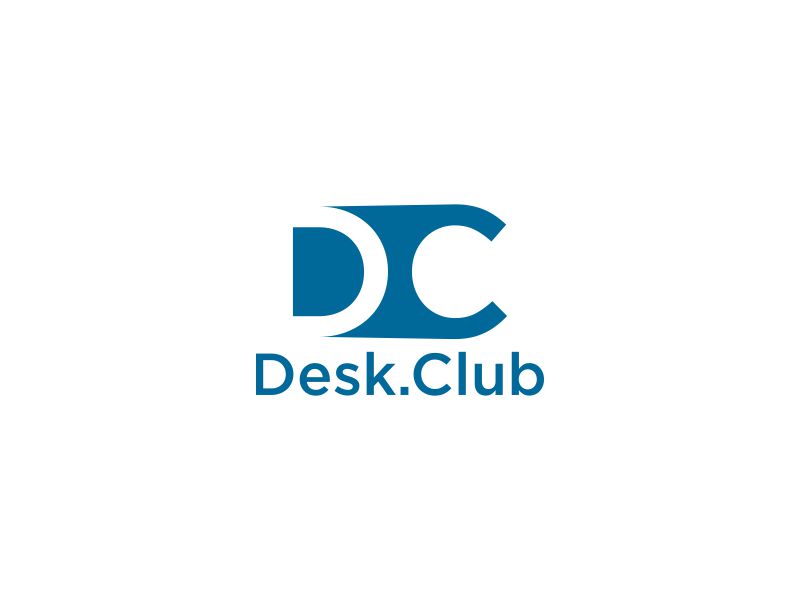 Desk.Club logo design by Gedibal