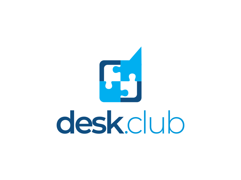 Desk.Club logo design by cikiyunn