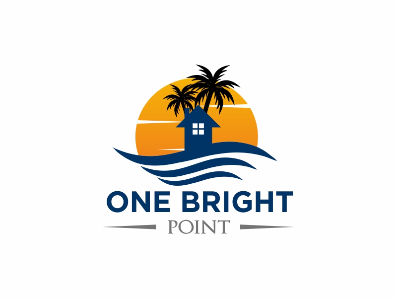ONE BRIGHT POINT logo design by Greenlight