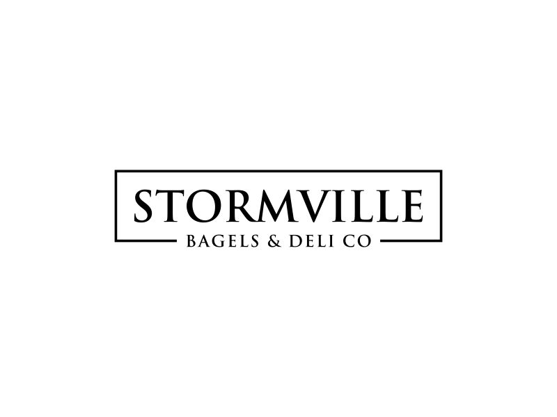 Stormville bagels & deli co logo design by dewipadi