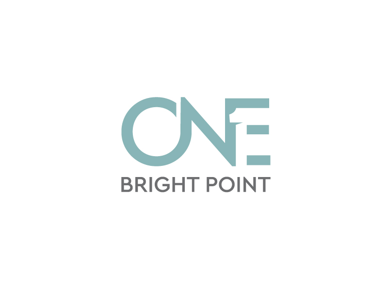 ONE BRIGHT POINT logo design by alvin