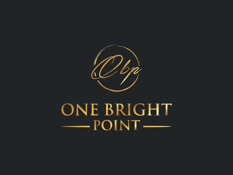 ONE BRIGHT POINT logo design by paseo