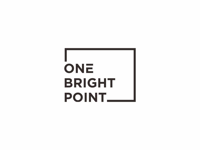 ONE BRIGHT POINT logo design by josephira