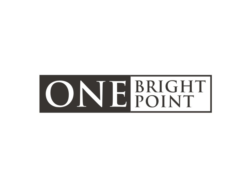 ONE BRIGHT POINT logo design by Artomoro