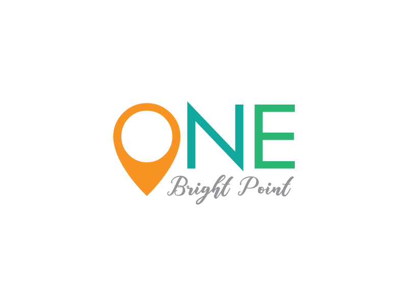 ONE BRIGHT POINT logo design by logoesdesign