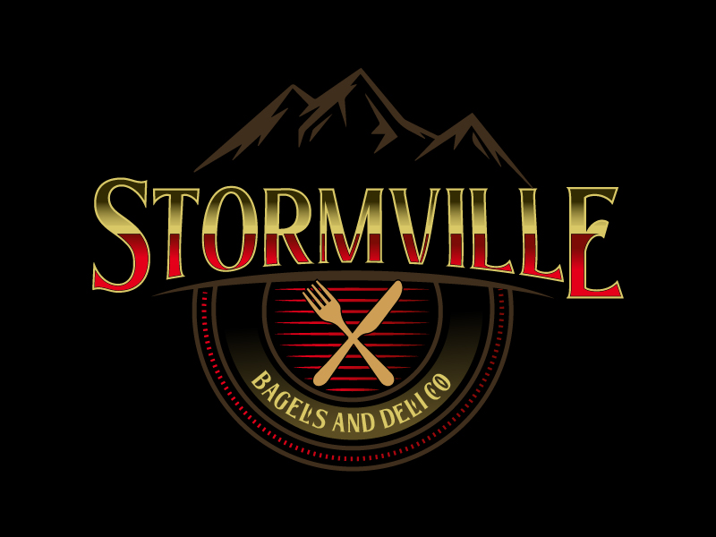 Stormville bagels & deli co logo design by czars
