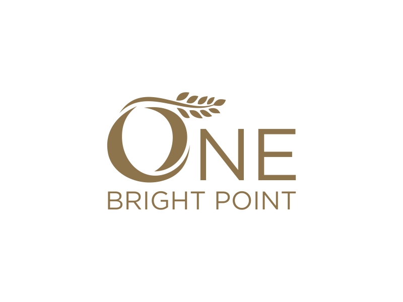 ONE BRIGHT POINT logo design by EkoBooM