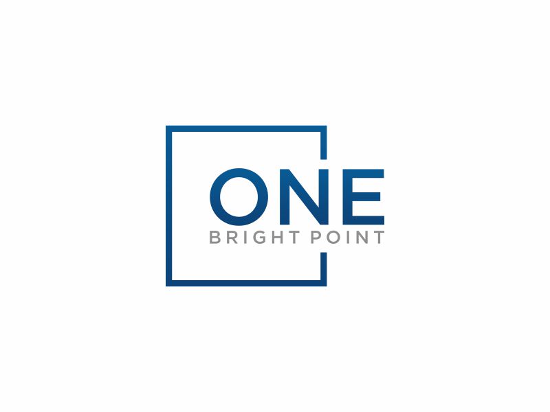 ONE BRIGHT POINT logo design by muda_belia