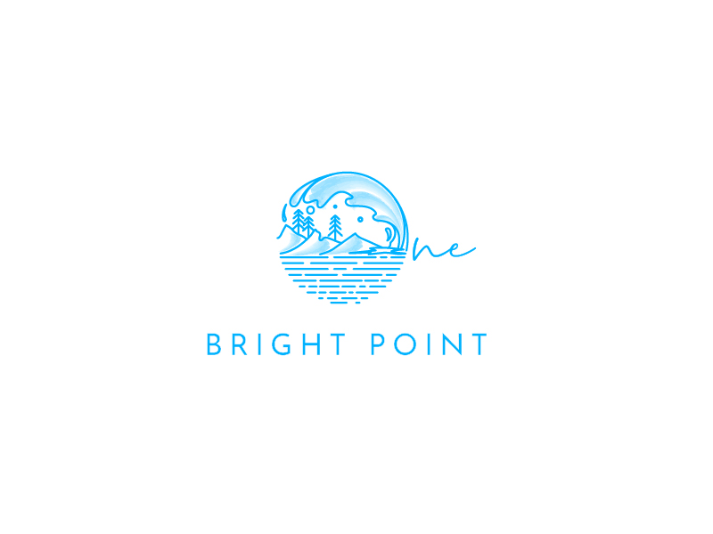 ONE BRIGHT POINT logo design by mmyousuf