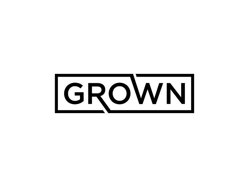 Grown logo design by ArRizqu